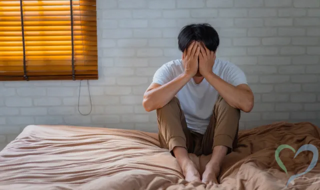 ストーカー被害に悩む男性