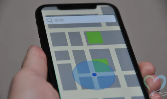 スマホで位置情報を取得