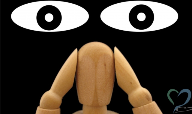 誰かに見られている