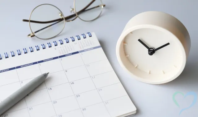 スケジュールと時計