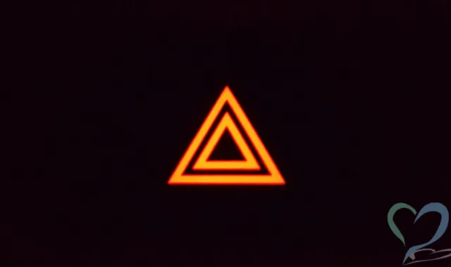 ハザードランプの表示