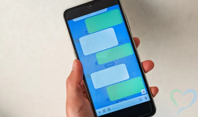 スマホのトーク欄