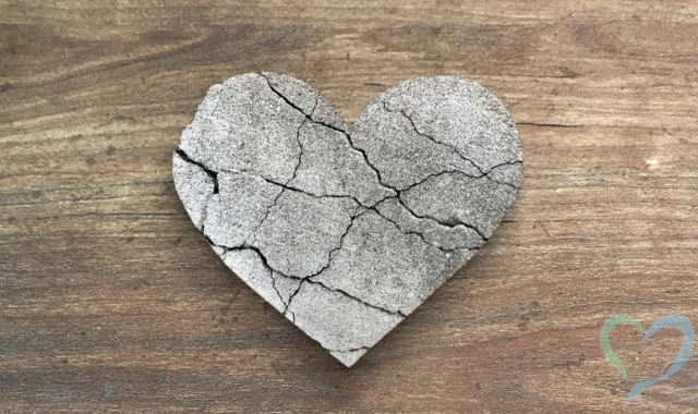 ひびだらけのハート