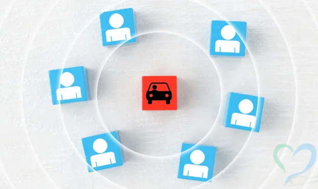 車を監視されている