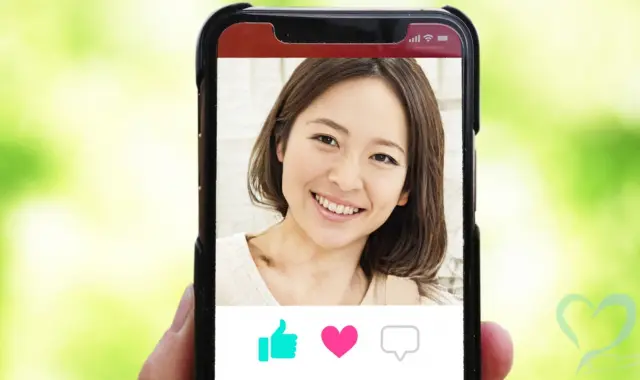 マッチングアプリの画面