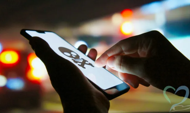 怪しいメッセージ